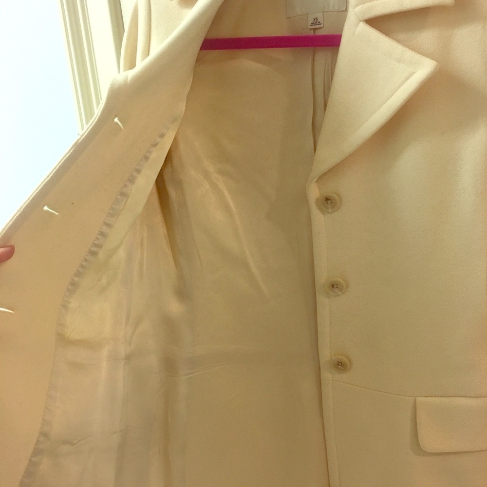 Cream Pea Coat
